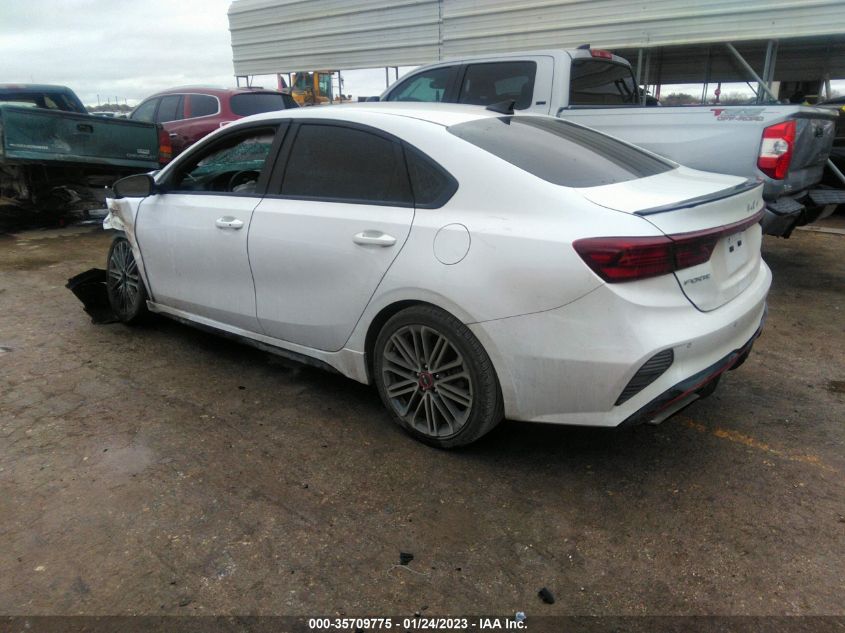 2022 KIA FORTE GT VIN: 3KPF44AC5NE461787