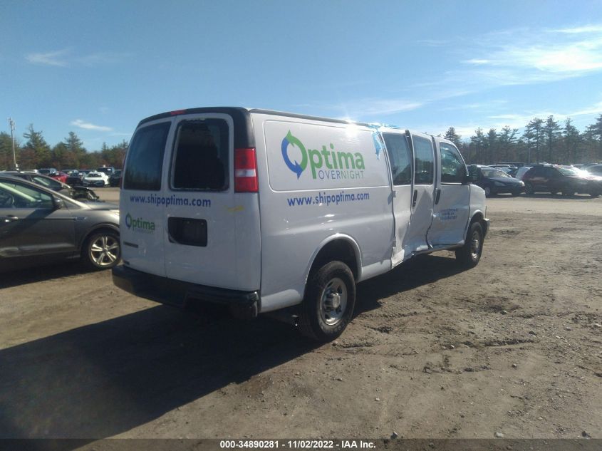 2020 CHEVROLET EXPRESS CARGO VAN VIN: 1GCWGBFG6L1143183