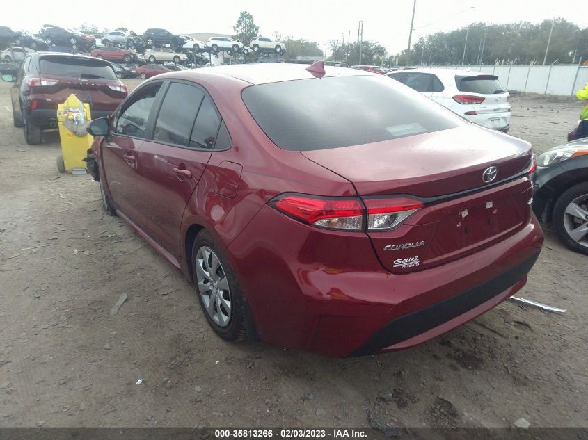 2022 TOYOTA COROLLA LE VIN: 5YFEPMAE4NP373266