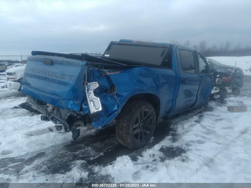 2022 CHEVROLET SILVERADO 1500 LT TRAIL BOSS VIN: 3GCUDFEL1NG631807