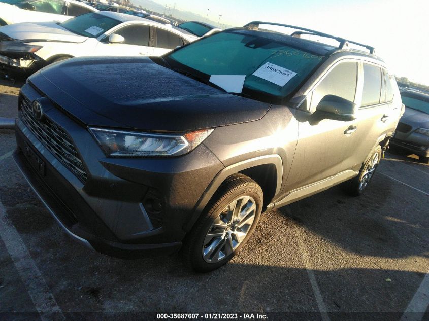 2021 TOYOTA RAV4 LIMITED VIN: 2T3Y1RFV6MC156604