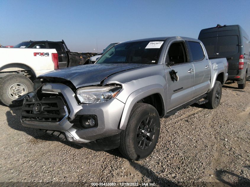 2021 TOYOTA TACOMA 2WD SR5/TRD SPORT VIN: 5TFAZ5CN1MX097141