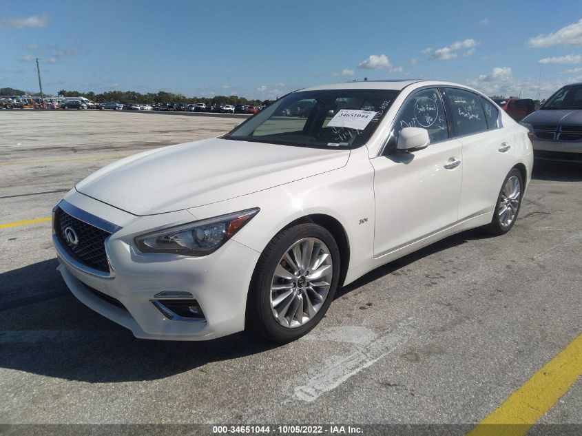 2020 INFINITI Q50 3.0T LUXE VIN: JN1EV7AP4LM207633