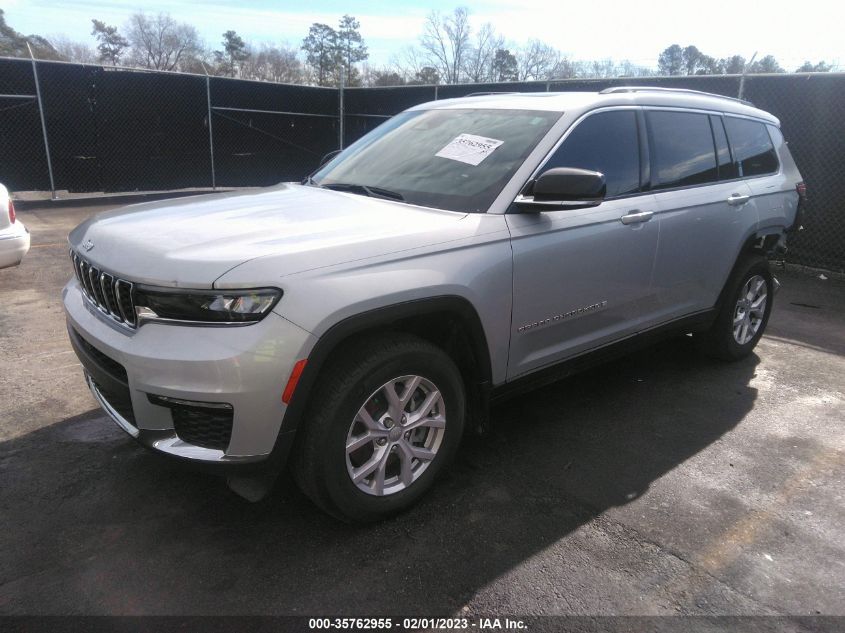 2021 JEEP GRAND CHEROKEE L LIMITED VIN: 1C4RJKBG4M8108915