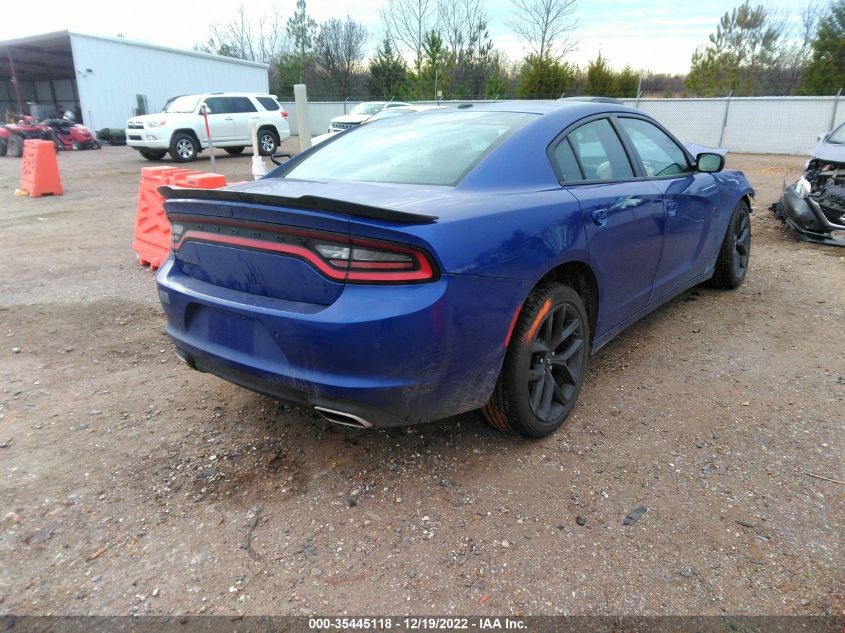 2022 DODGE CHARGER SXT VIN: 2C3CDXBG3NH231373