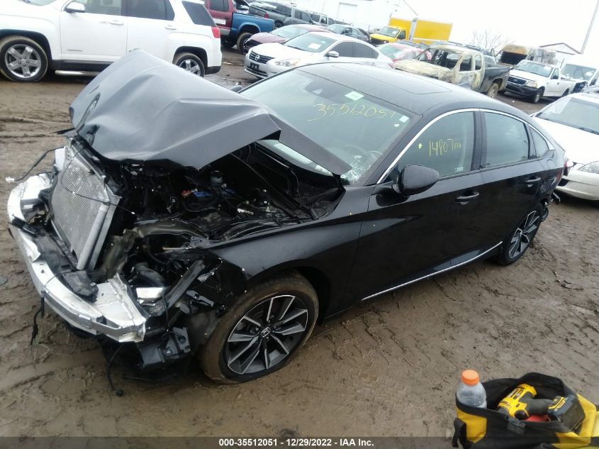 2021 HONDA ACCORD SEDAN EX-L VIN: 1HGCV1F59MA118900