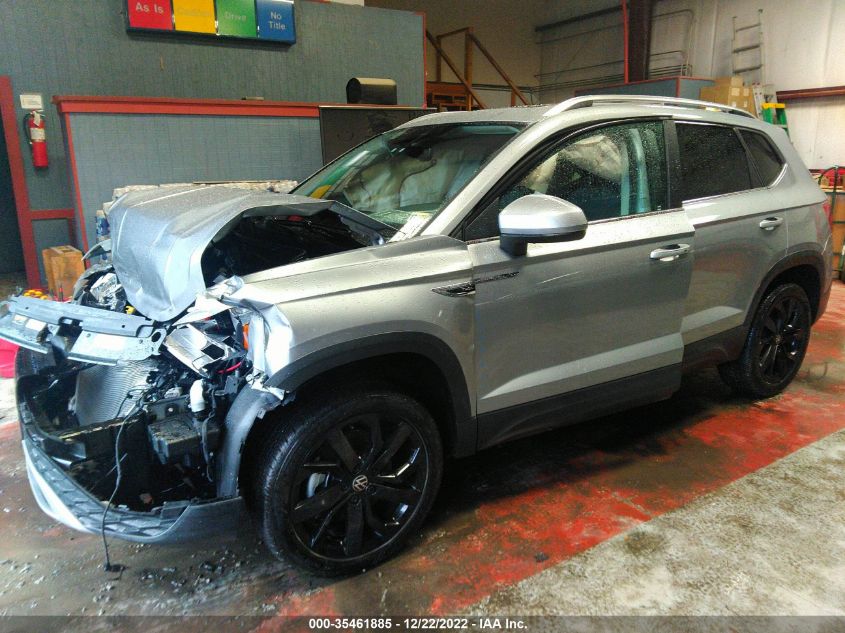 2022 VOLKSWAGEN TAOS SE VIN: 3VVLX7B29NM039630