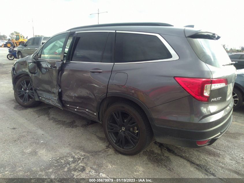 2021 HONDA PILOT SPECIAL EDITION VIN: 5FNYF5H20MB005243