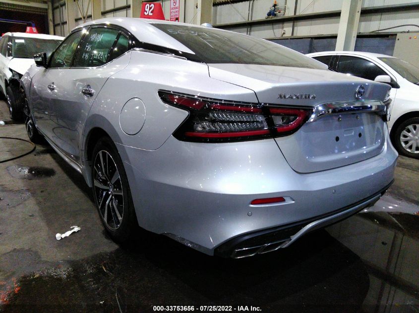 2022 NISSAN MAXIMA SV VIN: 004AA6CV2NC503441