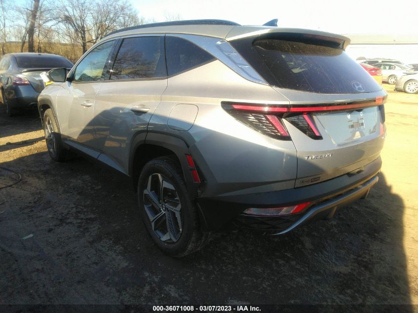 2022 HYUNDAI TUCSON HYBRID LIMITED VIN: KM8JECA14NU059076