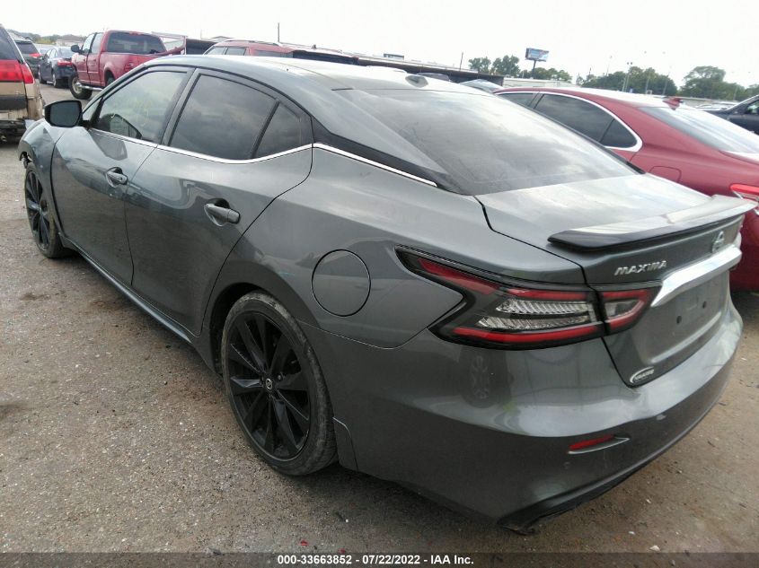 2020 NISSAN MAXIMA SR VIN: 1N4AA6EV1LC369841