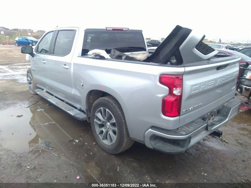 2022 CHEVROLET SILVERADO 1500 LTD RST VIN: 1GCPWDED2NZ114021