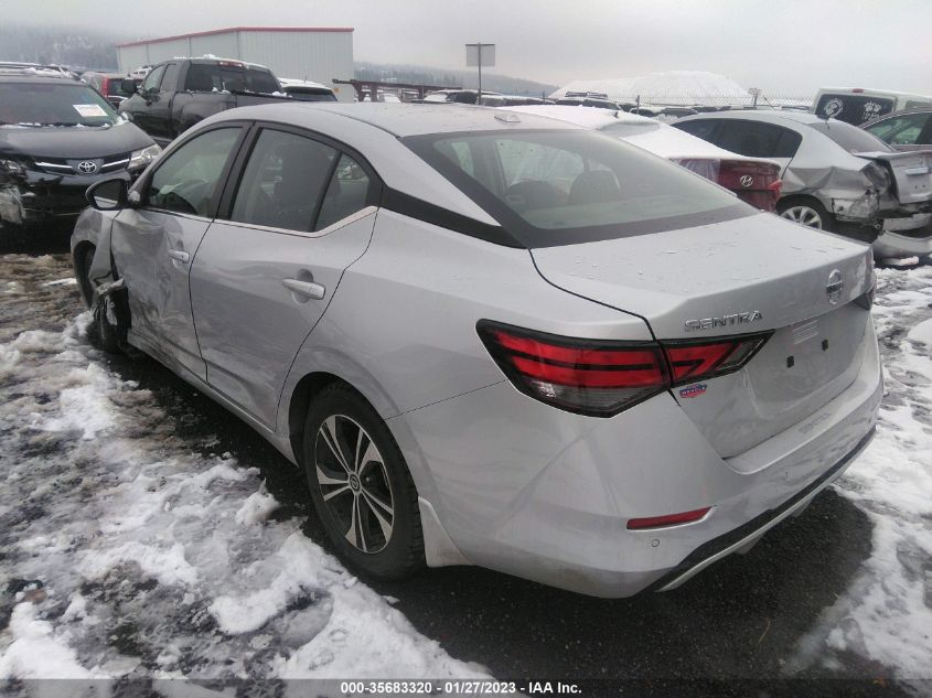 2021 NISSAN SENTRA SV VIN: 3N1AB8CV1MY225109
