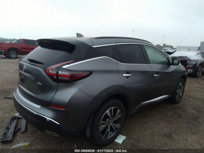 2022 NISSAN MURANO SV VIN: 5N1AZ2BJ1NC127207