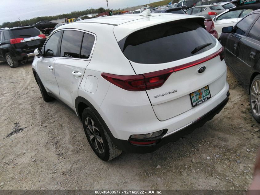 2020 KIA SPORTAGE LX VIN: KNDPM3AC6L7814033
