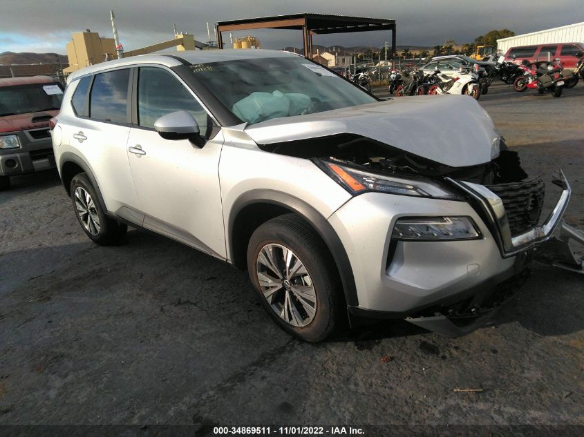 2022 NISSAN ROGUE SV VIN: 5N1BT3BB6NC679385