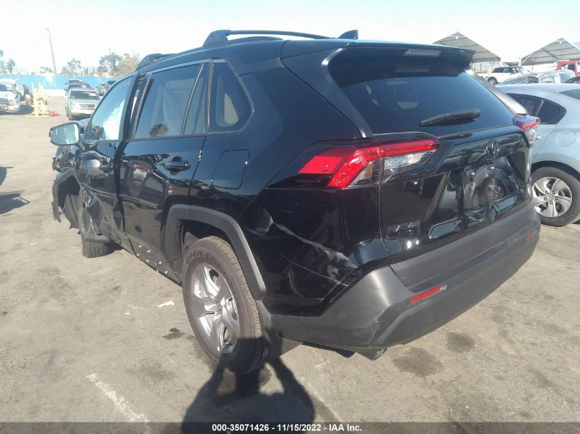 2022 TOYOTA RAV4 XLE VIN: 2T3W1RFV7NC199213