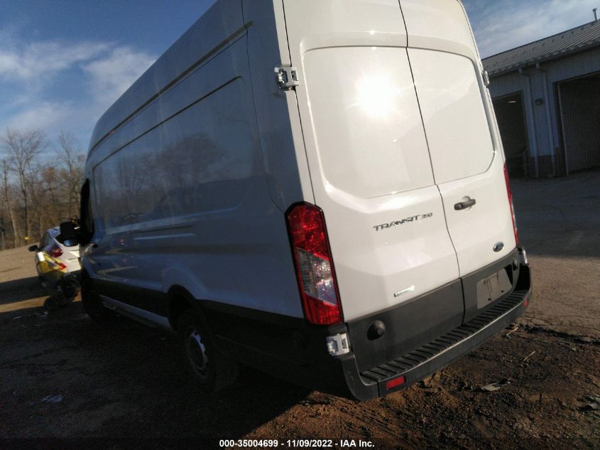 2020 FORD TRANSIT CARGO VAN VIN: 1FTBW3XG7LKA30245
