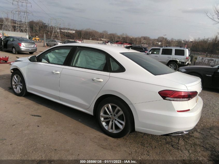 2021 VOLKSWAGEN PASSAT 2.0T S VIN: 1VWAA7A31MC005762