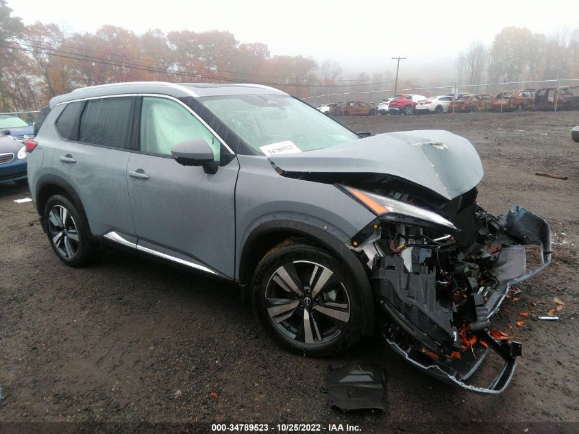 2022 NISSAN ROGUE SL VIN: 5N1BT3CB1NC696691