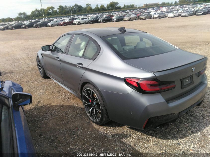 2022 BMW M5 VIN: WBS83CH05NCJ35277