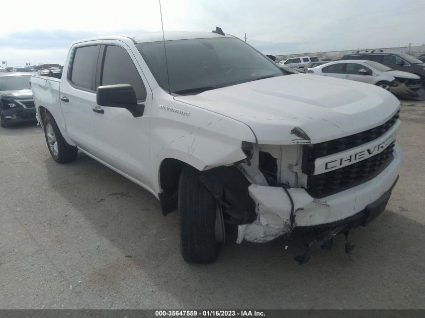 2021 CHEVROLET SILVERADO 1500 CUSTOM VIN: 3GCPWBEK4MG262995