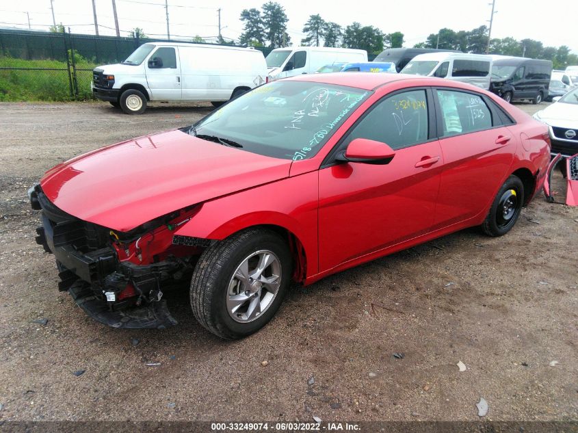 2021 HYUNDAI ELANTRA SE VIN: 5NPLL4AG9MH037368