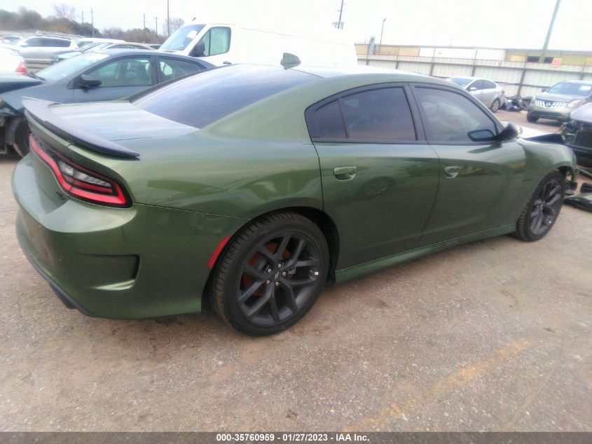 2022 DODGE CHARGER R/T VIN: 2C3CDXCT3NH204847