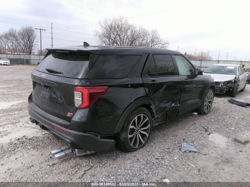 2022 FORD EXPLORER ST VIN: 1FM5K8GC1NGA12442