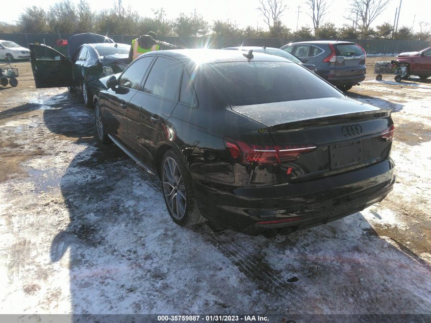 2023 AUDI S4 SEDAN PREMIUM PLUS VIN: WAUB4AF42PA011936