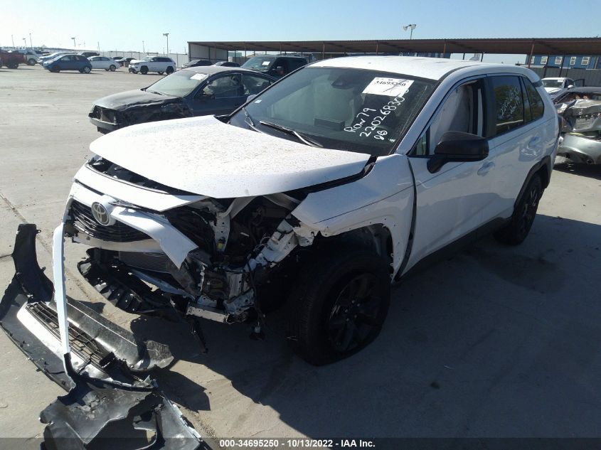 2022 TOYOTA RAV4 LE VIN: 2T3H1RFV5NW223807
