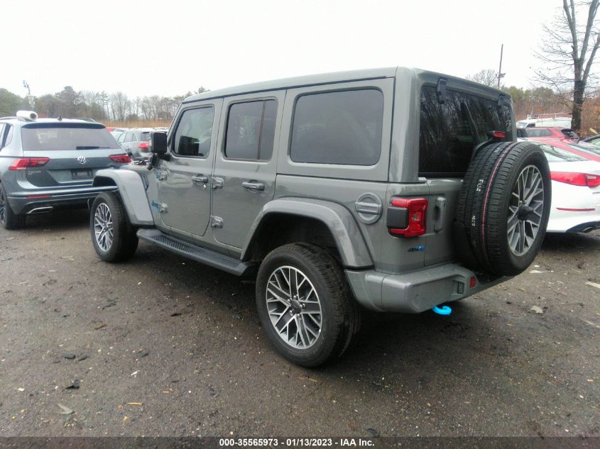 2022 JEEP WRANGLER 4XE UNLIMITED SAHARA HIGH VIN: 1C4JJXP62NW221026
