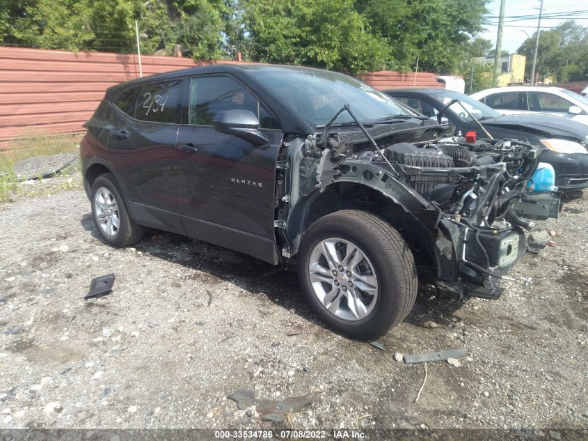 2021 CHEVROLET BLAZER LT VIN: 3GNKBCR41MS575711