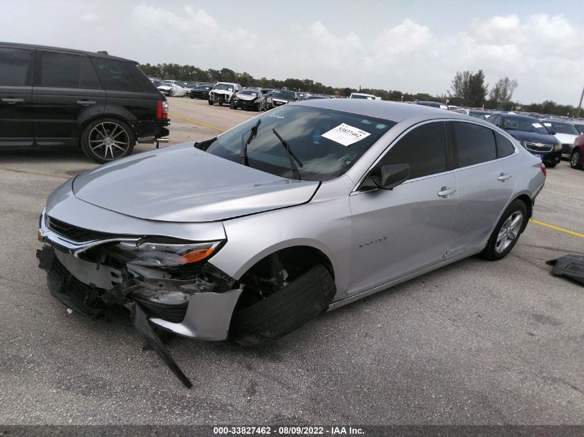 2020 CHEVROLET MALIBU LS VIN: 1G1ZC5ST2LF054915