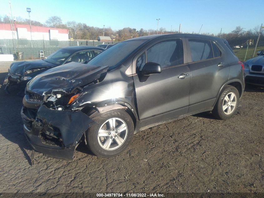 2020 CHEVROLET TRAX LS VIN: 3GNCJKSB1LL220332