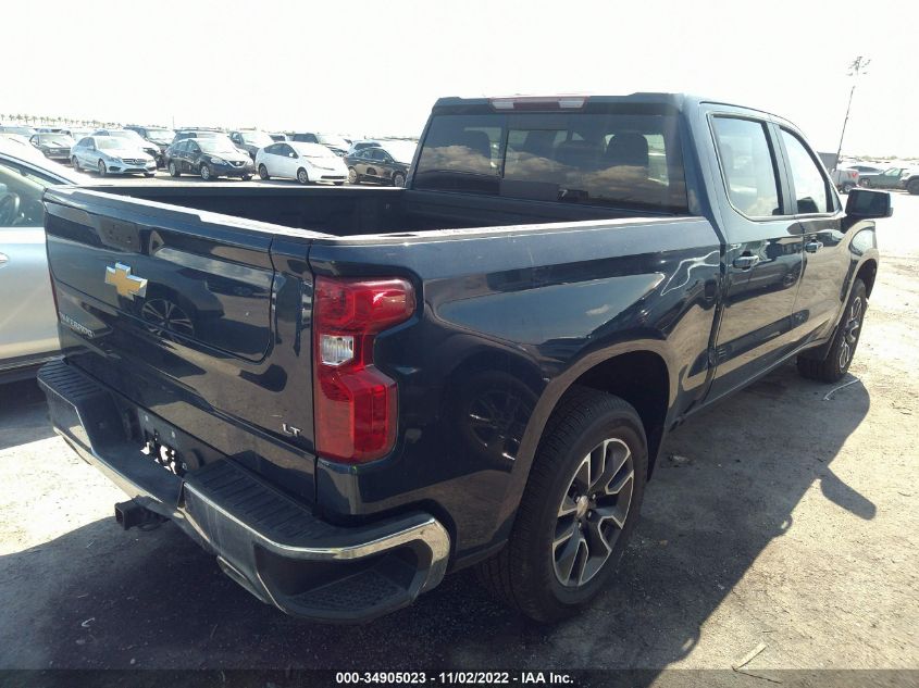 2021 CHEVROLET SILVERADO 1500 LT VIN: 3GCUYDED1MG265895