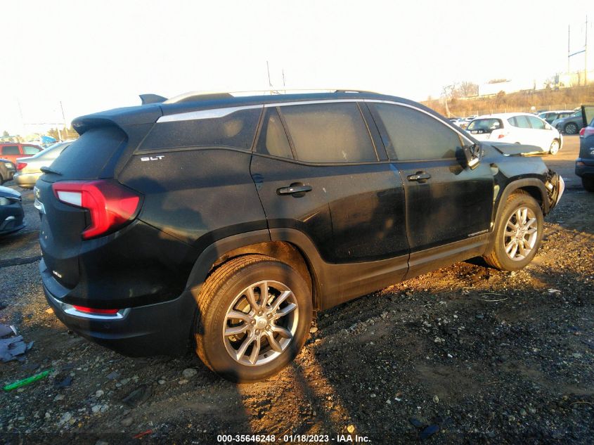 2022 GMC TERRAIN SLT VIN: 3GKALVEV5NL230287