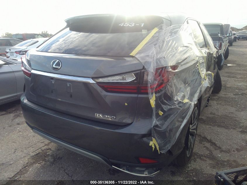 2022 LEXUS RX RX 350 VIN: 2T2HZMAA4NC236814