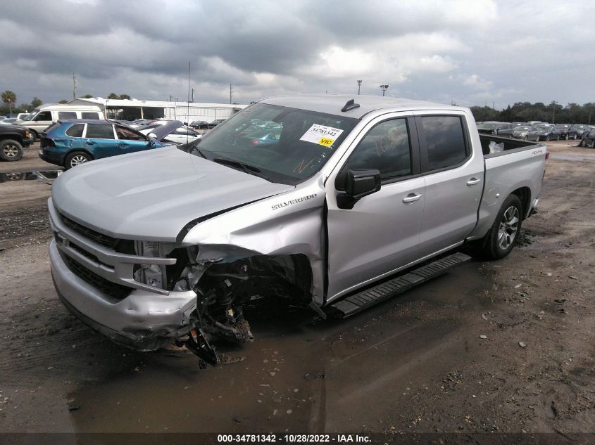 2021 CHEVROLET SILVERADO 1500 RST VIN: 1GCUYEED8MZ419587