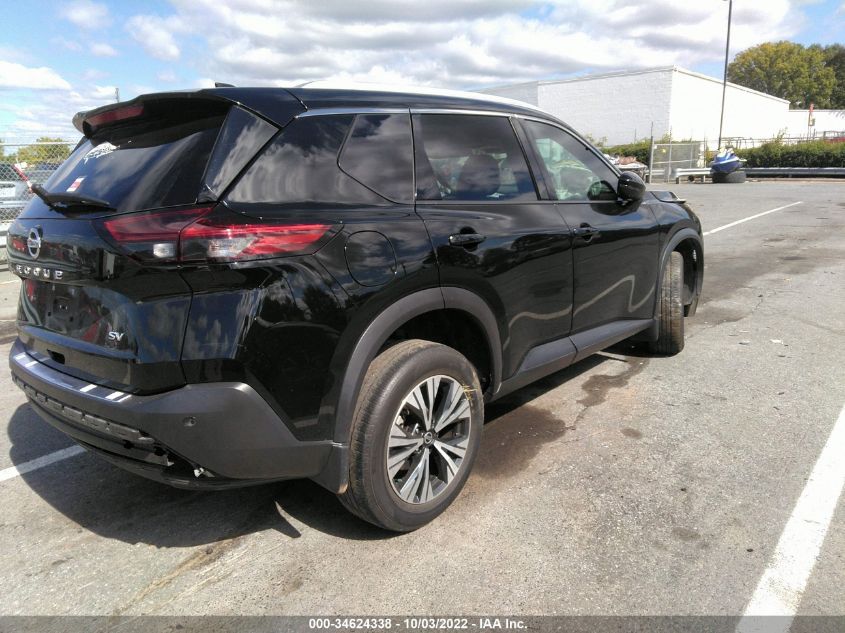2021 NISSAN ROGUE SV VIN: 5N1AT3BAXMC758379