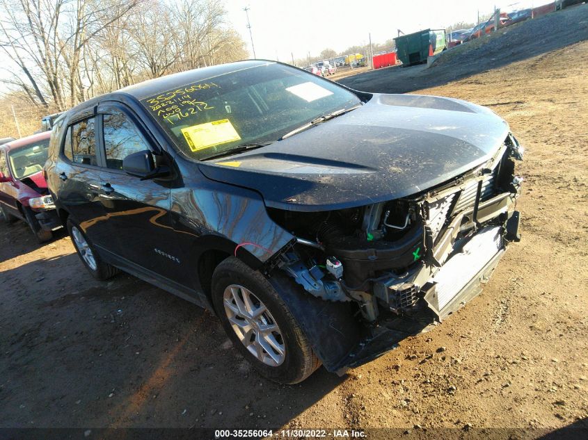 2022 CHEVROLET EQUINOX LS VIN: 3GNAXHEV1NS176212