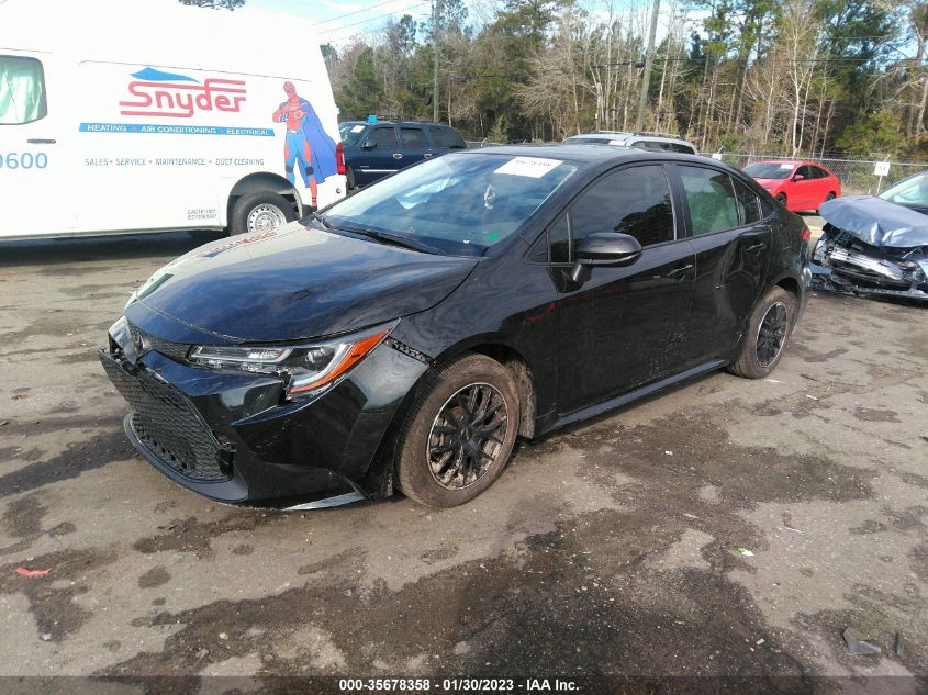 2022 TOYOTA COROLLA LE VIN: JTDEPMAE8NJ229918