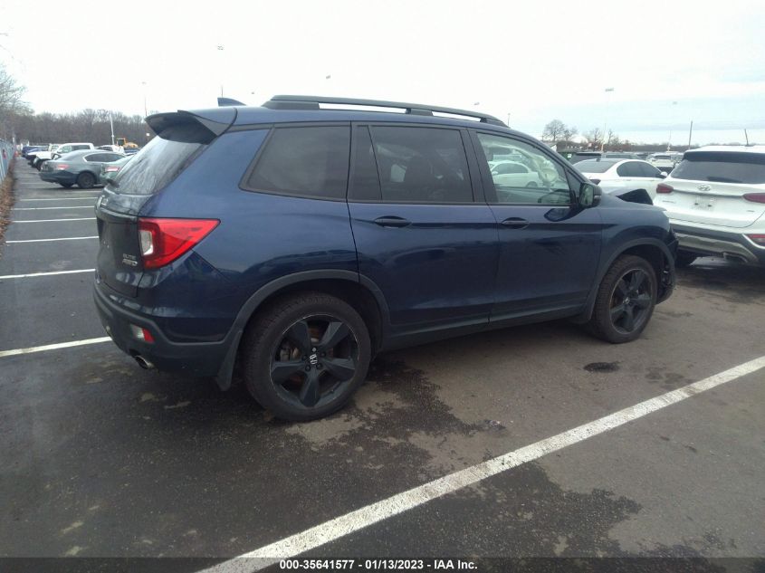 2021 HONDA PASSPORT ELITE VIN: 5FNYF8H01MB008491