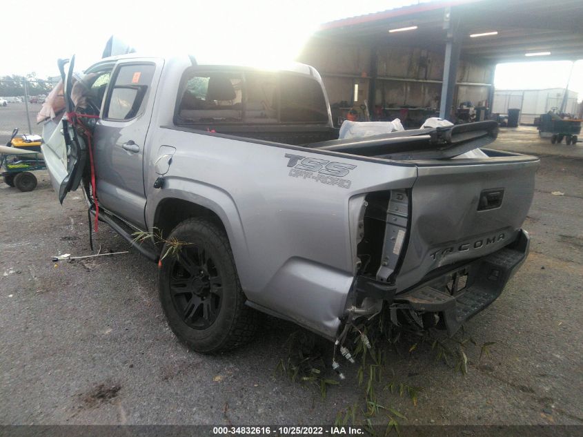 2020 TOYOTA TACOMA 2WD SR/SR5 VIN: 5TFAX5GN3LX183727