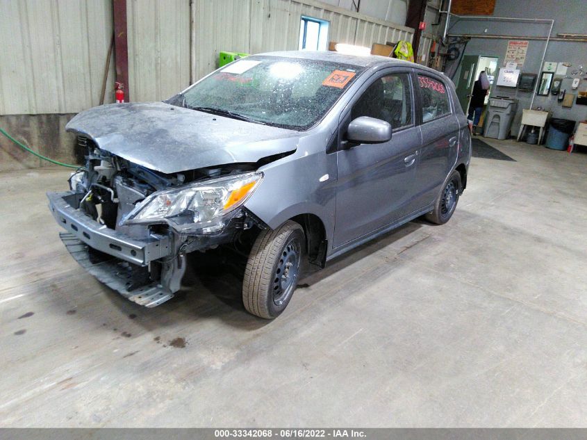 2022 MITSUBISHI MIRAGE ES/LE VIN: ML32AUHJ9NH001153