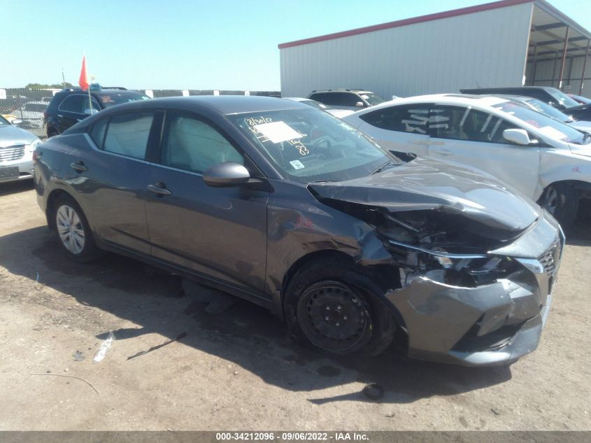 2021 NISSAN SENTRA S VIN: 3N1AB8BV2MY265748