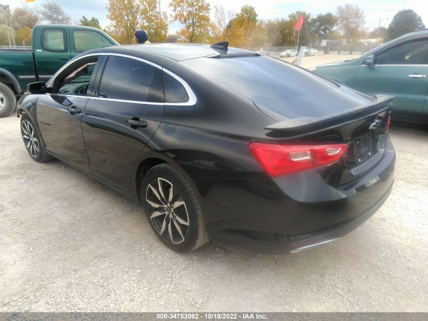 2021 CHEVROLET MALIBU RS VIN: 1G1ZG5STXMF074996