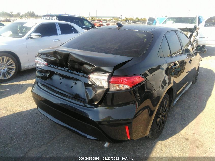2021 TOYOTA COROLLA LE VIN: JTDEPMAEXMJ166500
