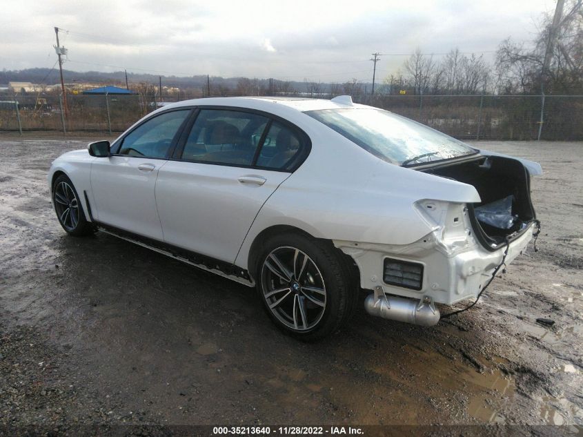 2022 BMW 7 SERIES 740I XDRIVE VIN: WBA7T4C0XNCH98263