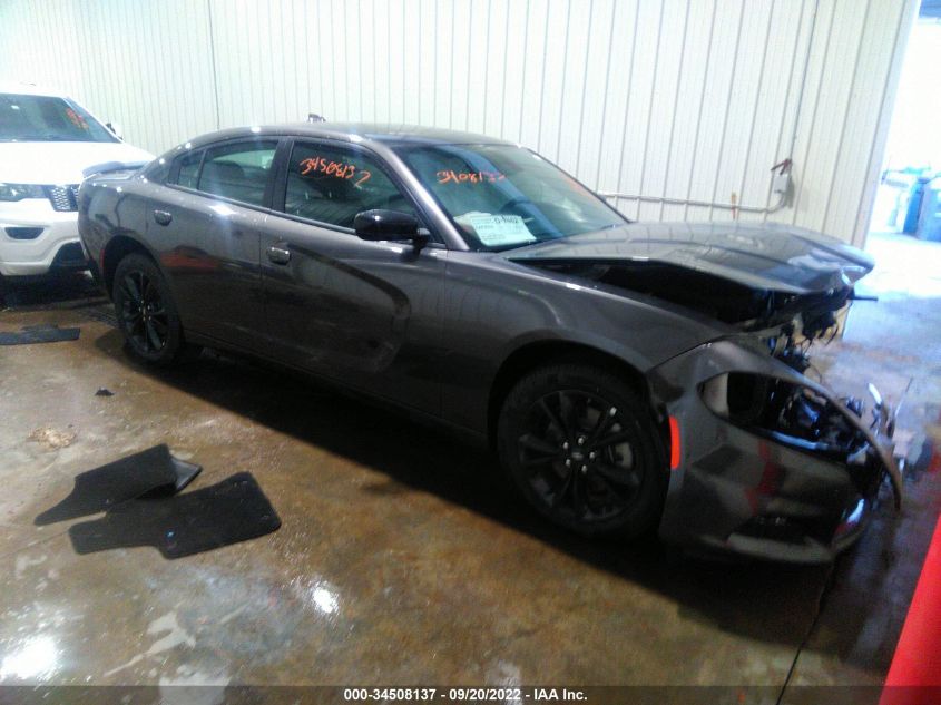 2022 DODGE CHARGER SXT VIN: 2C3CDXJG1NH167366